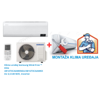 Klima uređaj Samsung Wind-Free ™ Elite AR12TXCAAWKNEU/AR12TXCAAWKXEU 3,5 kW WiFi, Inverter SA MONTAŽOM